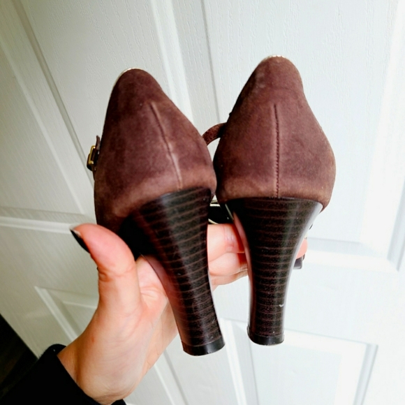 Aerosoles Size 9 Brown Heels - Picture 2 of 3